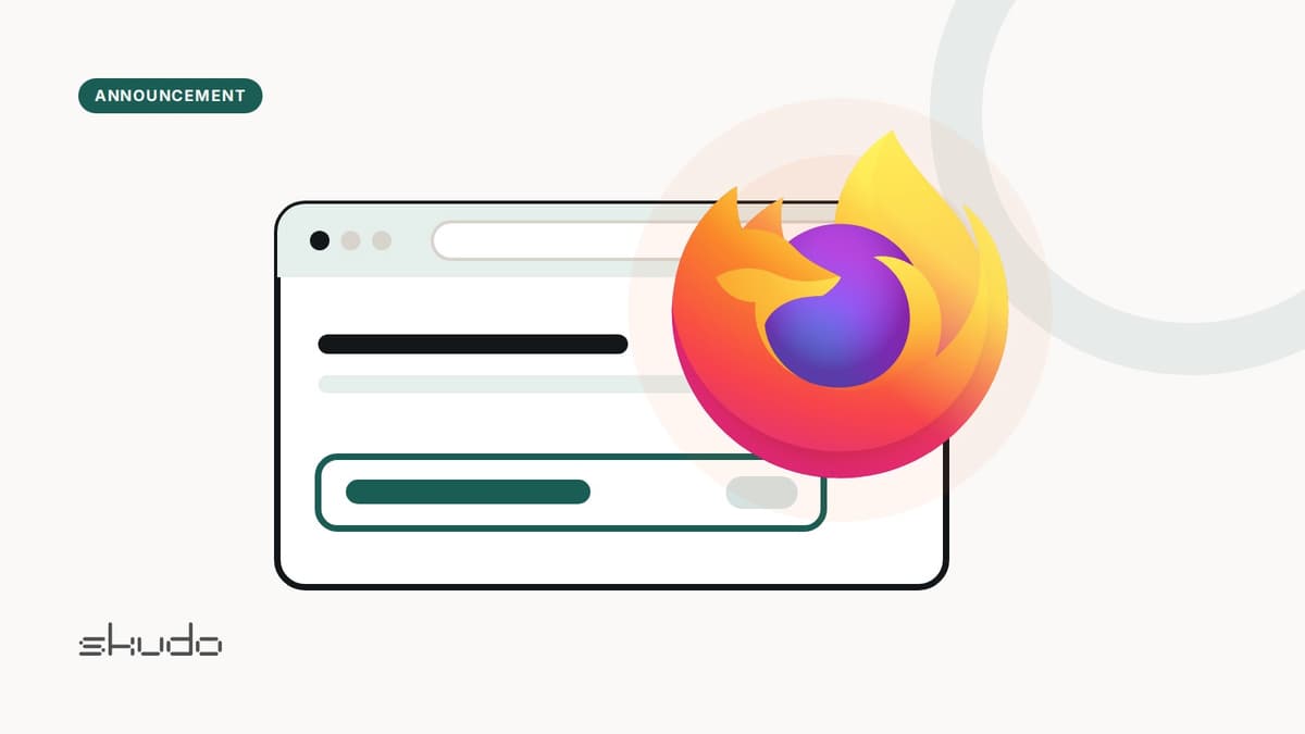 Skudo is now on Firefox Add-ons